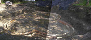 The Foundation hole view from the West NorthWest May 29