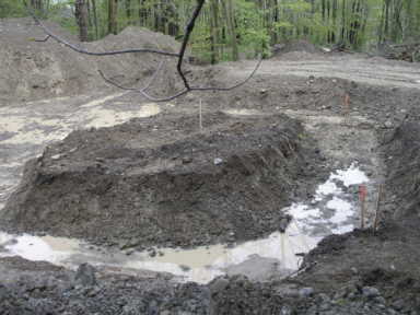 Garage Hole, May 12
