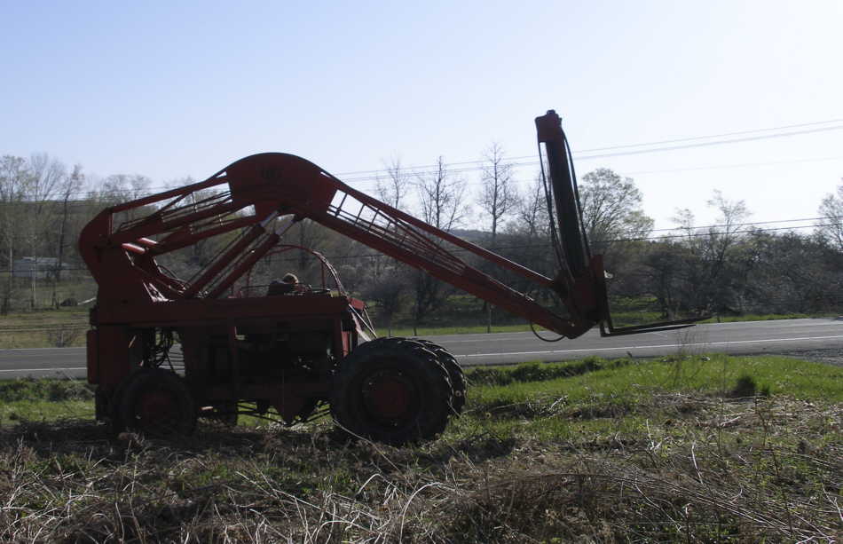Tile-Tec's forklift, May 1