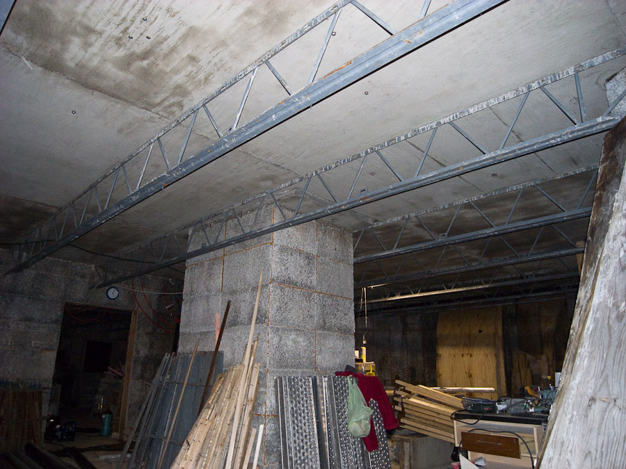 Basement Ceiling, August 30th, 2008